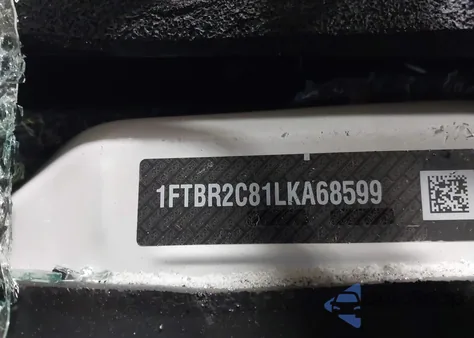 2020 Ford Transit-250 from USA, damaged, VIN 1FTBR2C81LKA68599